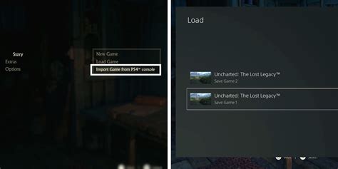 How to transfer Uncharted PS4 Save files to Uncharted: Legacy .